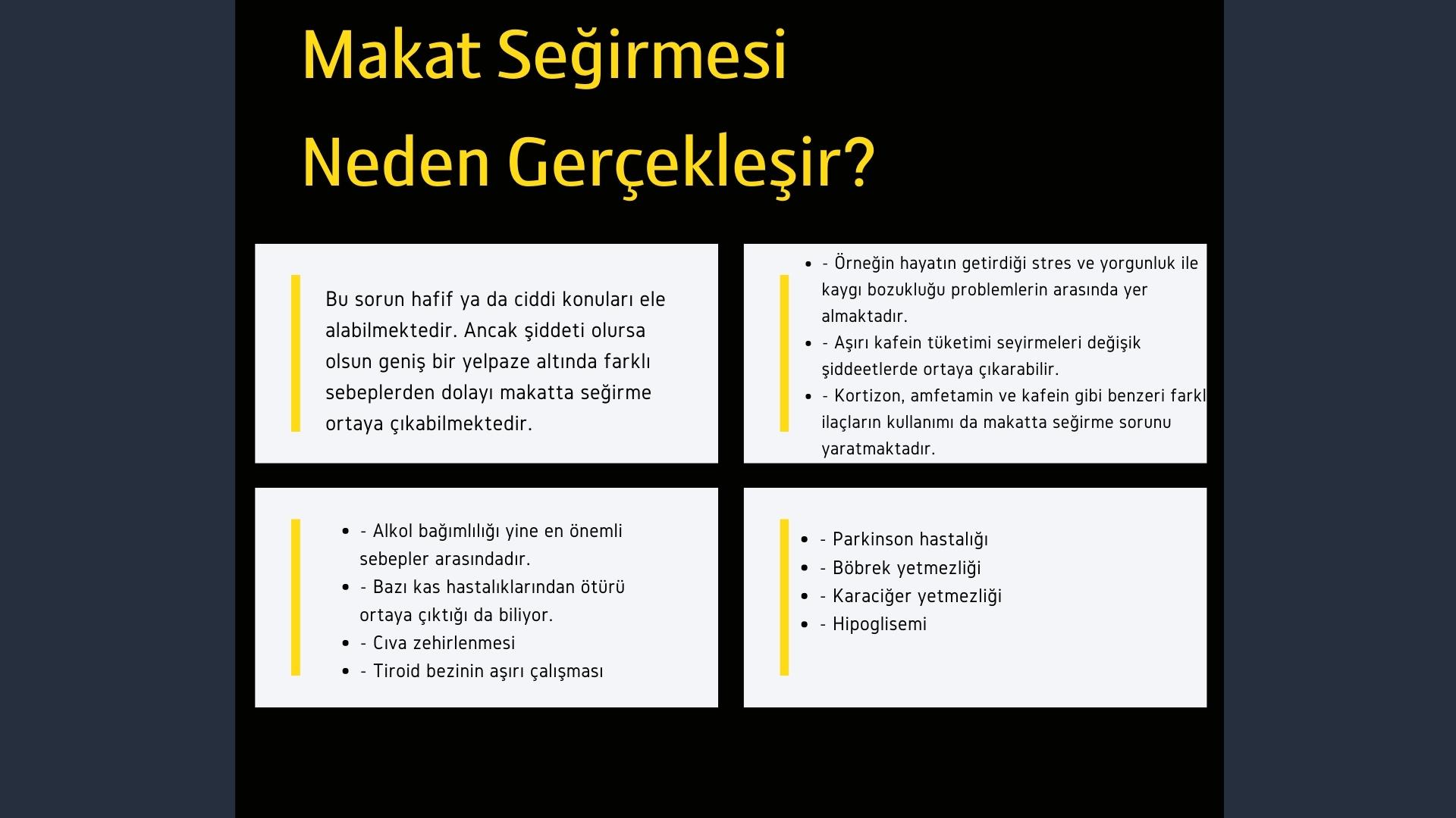 Makat Seğirmesi Neden Gerçekleşir?